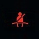 Seat Belt Not On = چراغ هشدار بسته نبودن کمربند ایمنی - کیان یدک 